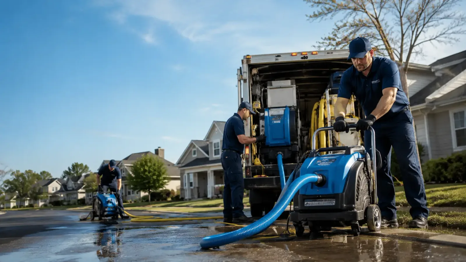 Flood Damage Cleanup in Dryden, TX